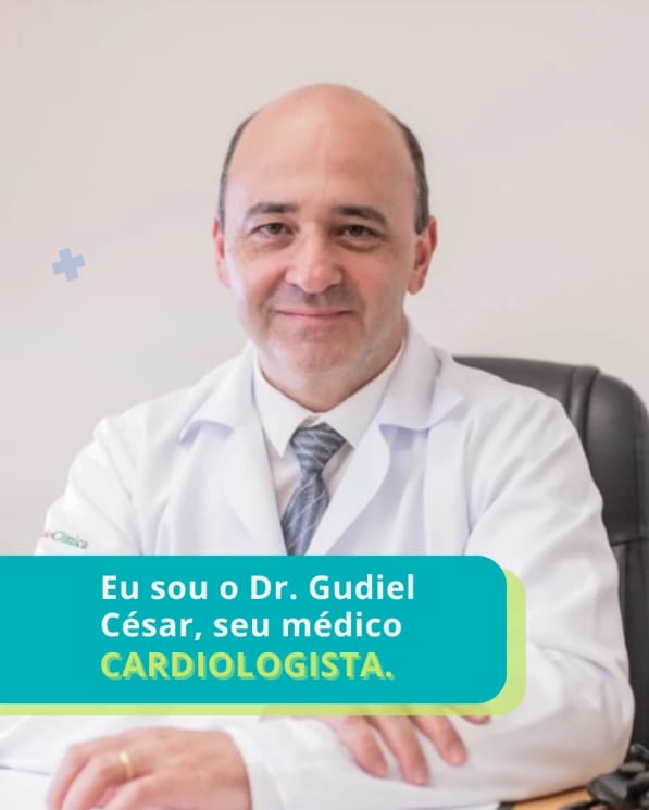 Foto do Dr. Gudiel César - Cardiologista